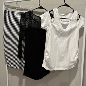 ASOS maternity 3 piece bundle size medium